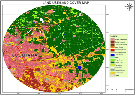 GIS Landcover map